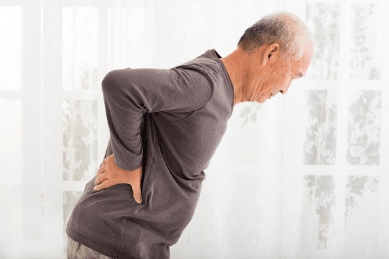 back pain during the holiday season
